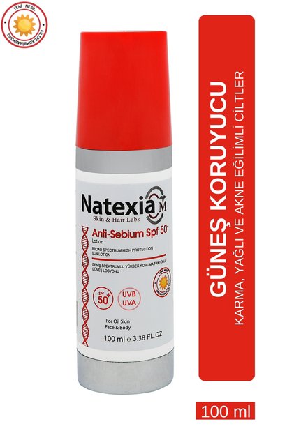 Karma, Yağlı ve Akne Eğimli Ciltlere Sivilce Karşıtı Anti-Sebium Güneş Koruyucu SPF50+ Losyon 100 ml