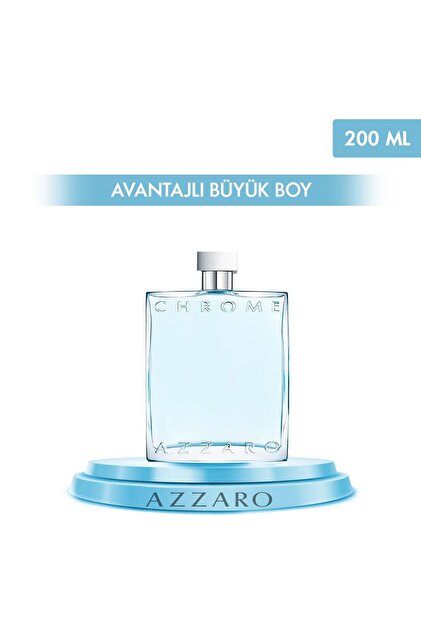 Azzaro Chrome EDT 200 ml Erkek Parfüm - Fiyatı, Yorumları