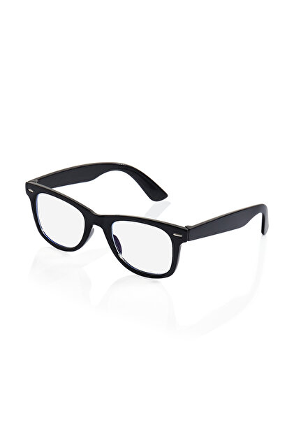 α1 ブルアカ ミュシャ風&和風&黒サングラス 近衛ミナ スリーブ&プレイマット CLAES 2140 Veyferir Black Unisex Mavi Işık Koruyucu Gözlük