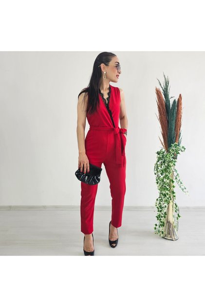 Lace Detail Jumpsuit