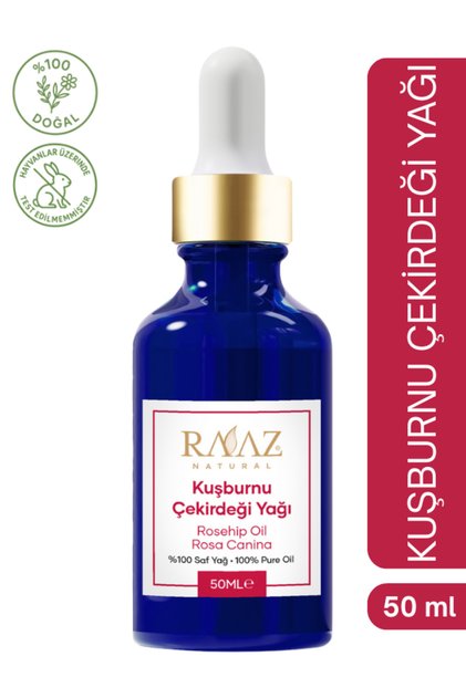 Rosehip Seed Oil 50 ml - 100% Pure, Natural and Cold Pressed