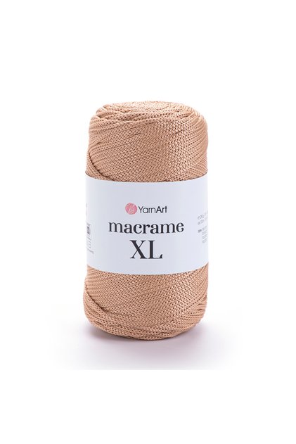 Macrame Xl - Macrame Hand Knitting Yarn Beige-131