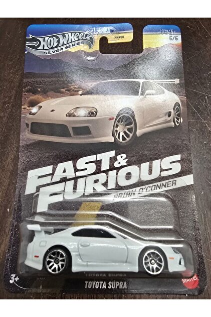 HOT WHEELS Uzun Kart Fast And Furious Brain O'conner Toyota Supra