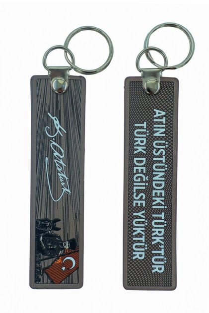 Turk on the Horse Is Turkish if Not Loaded - Keychain