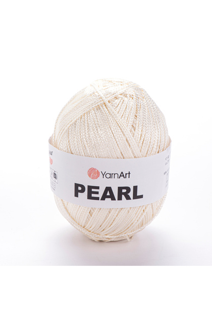 Pearl - Sjajna pređa za ručno pletenje krem-246