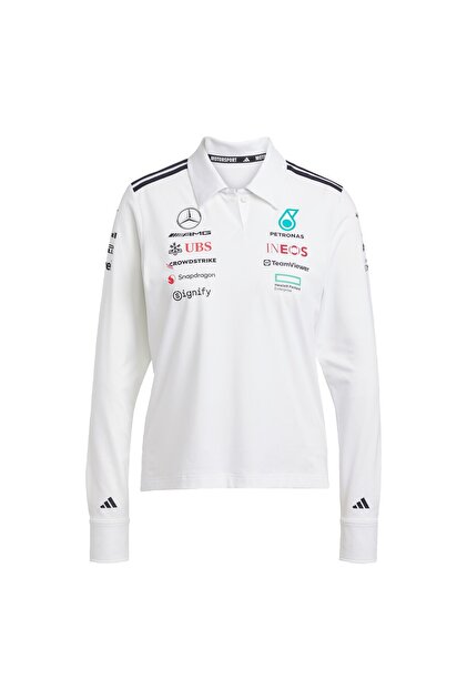 adidas Mercedes - Amg Petronas Formula One Team Uzun Kollu Polo