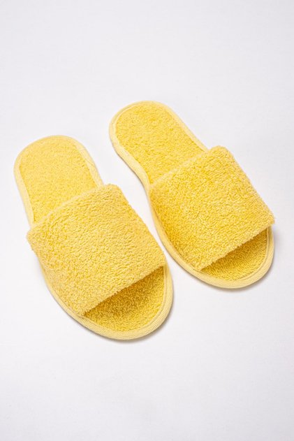 Cottonverse Bathroom and House Slippers – 100% Cotton Towel Non-Slip Thin Sole, High Water Absorbency