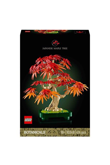 LEGO Botanicals Japon Kırmızı Akçaağaç Bonsai Ağacı 10348
