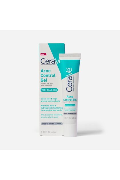 CeraSkin Salicylic Acid Acne Gel Serum 40ml Lactic Glycolic Acid Salicylic Acid