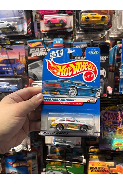 HOT WHEELS 1998 Yılına ait Porsche 911 GT3 Cup nadir hot wheels