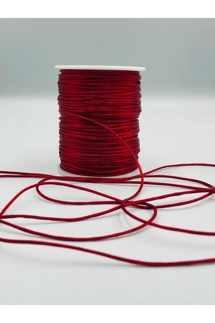 10 Meters - 1 mm Floss Thread, Bracelet Thread, Rat Tail Thread, Jewelry Thread