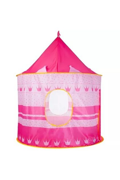 Cort pentru copii Iso Trade, 1164, castel pentru interior și exterior, roz