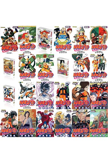 Gerekli Şeyler Yayıncılık Naruto 10-11-12-13-14-15-16-17-18-19-20