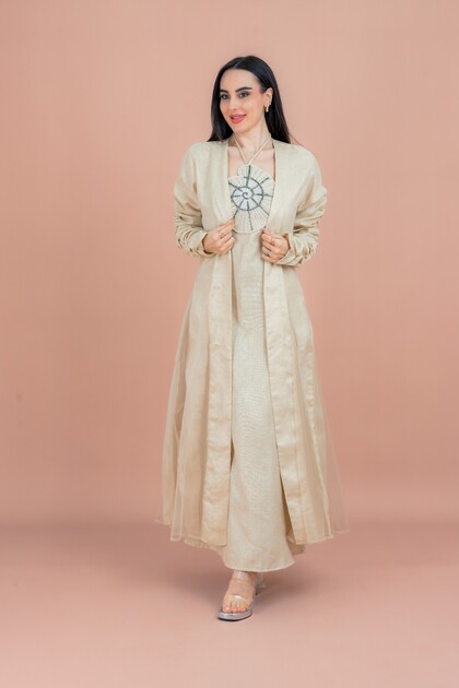 Two Pieces Unique Modest Outfit