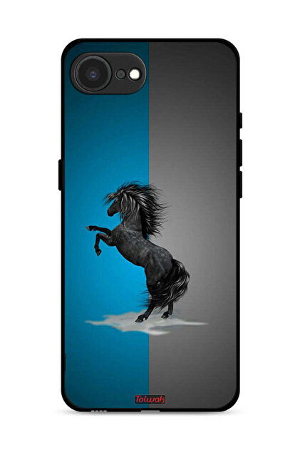 غطاء حماية لجهاز Apple iPhone 16e بتصميم حصان