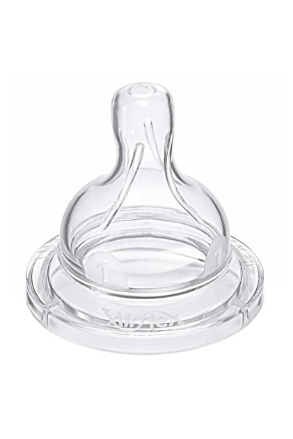 2 θηλές σιλικόνης Philips-AVENT SCF631/27, 1 τρύπα