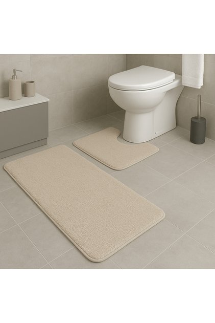 Elite Non-Slip Bathroom Mat Set