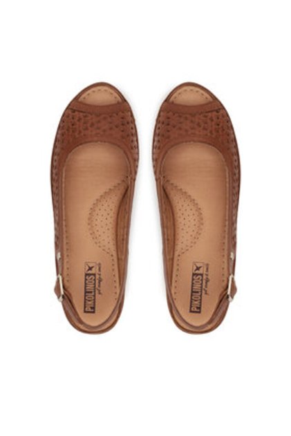 Espadrile maro pentru femei PIKOLINOS-W4A-1828 250 BRANDY