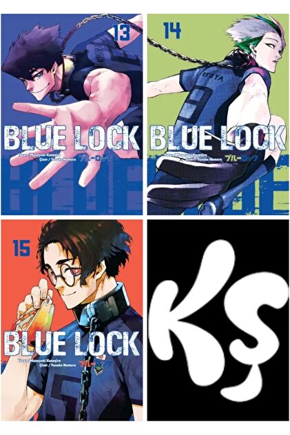 Komik Şeyler Blue Lock 13-14-15 manga set (3 kitap) AYRAÇ HEDİYELİ Komik Şeyler Blue Lock 13-14-15 manga set (3 kitap) AYRAÇ HEDİYELİ
