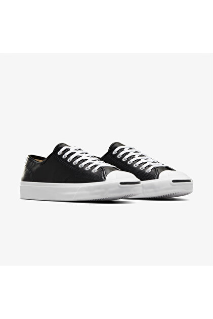 Converse Jack Purcell Unisex Siyah Deri Sneaker - Fiyatı, Yorumları