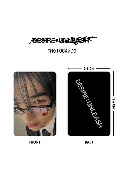 Kpop Dünyasi ENHYPEN Niki '' DESIRE : UNLEASH '' Photocards