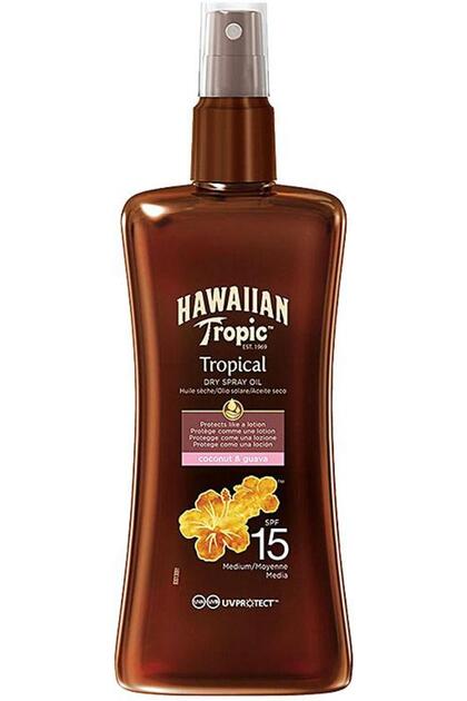 Ulei de corp cu protectie solara HAWAIIAN Tropic COCONUT & GUAVA SPF15 200 ml