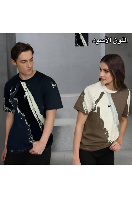 تيشيرت بتصميم حديث مريح ومناسب للجنسين