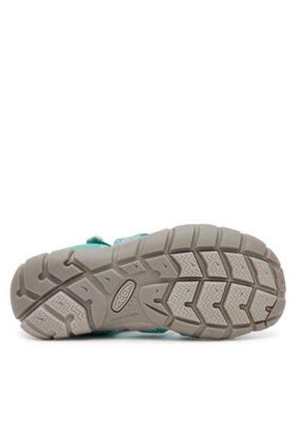 Sandale verzi pentru copii, băieți, fete, unisex, KEEN-1030815 BRIGHT AQUA/GIGGLE PINK