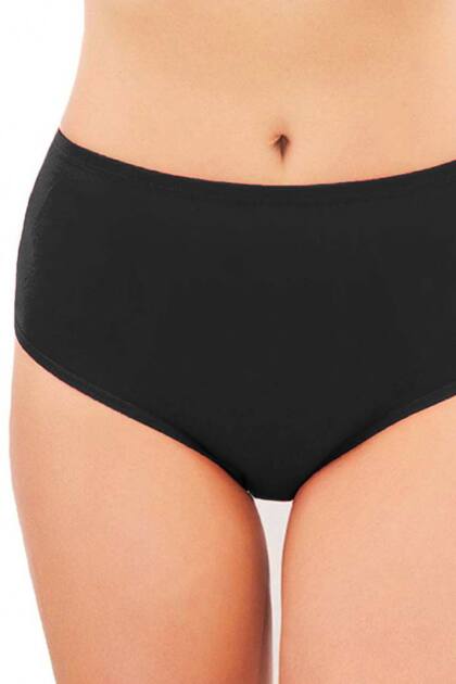 1 Piece Women's Comfortable Cotton High Waist Skin Color Plus Size Mother Big Size Panties