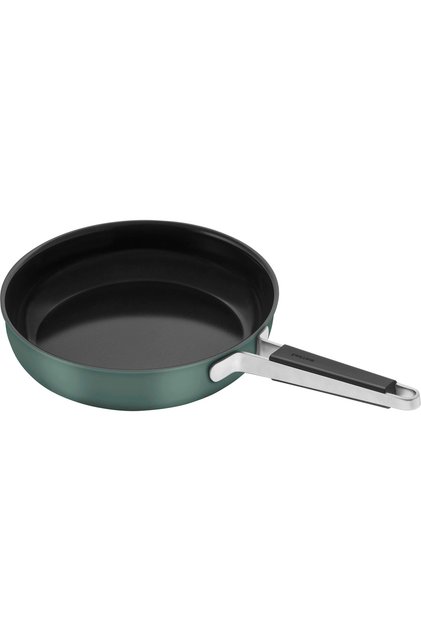 Tigaie rotundă Pure Bratpfanne 28 cm verde, oțel inoxidabil 18/10
