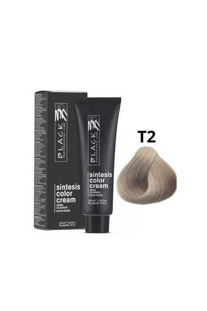 Black Sintesis T2 Platinum Pearl Hair Dye – Long-Lasting Salon-Grade Color