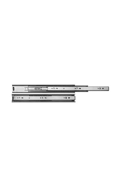 Set 2 glisiere pe bile 450mm cu extragere totala H 45mm