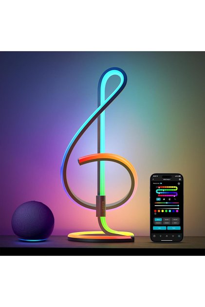 TB2 AI Table Lamp, Smart LED Lamp with Music Sync, AI Lighting Design Assistant