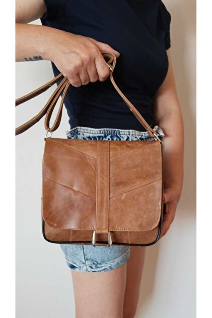 Genuine Leather Unisex Bag (24cm X 23cm)
