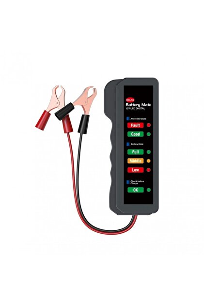 ® Tester de baterii și alternatoare auto, Conexiune directă la baterie, 12V, Ușor de utilizat