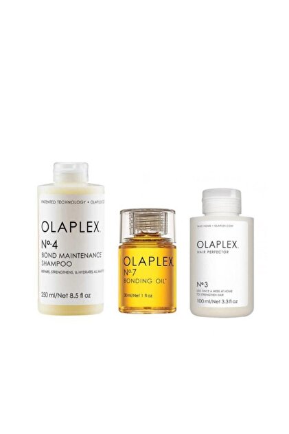Olaplex No4 Bağ Bakım Şampuanı 250ml+no3 Maske 100ml+no7 Yağ 30ml