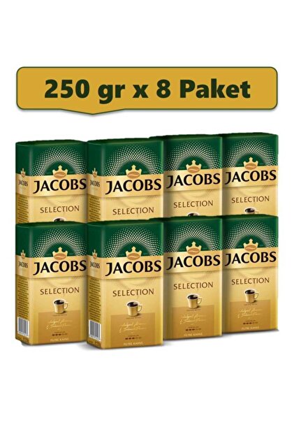 Jacobs Selection Filtre Kahve 250 gr X 8 Adet - 1