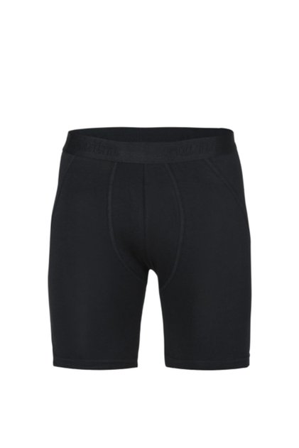 Men's Black Long Modal Boxers