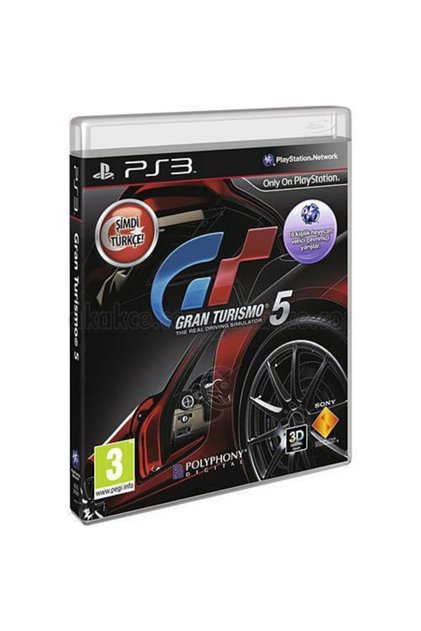 Türkçe Menü Gt5 Gran Turismo 5 Ps3 Oyun Playstation 3 Araba Yarışı 2 Kişilik Oyun