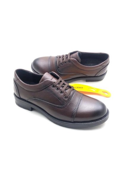 Large Size Genuine Leather Orthopedic Winter Men's Shoes