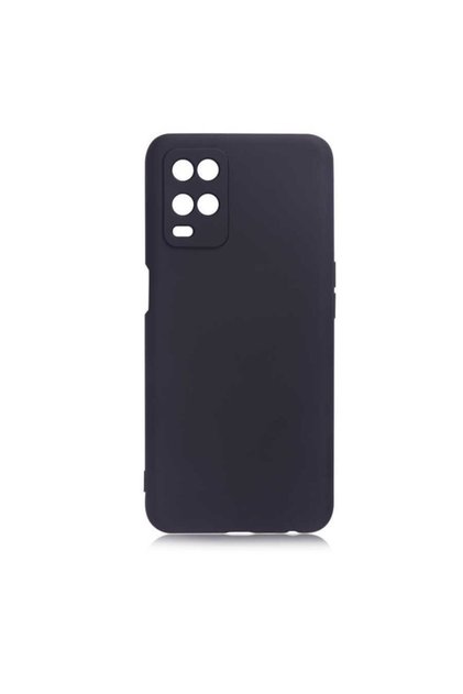Oppo A54 4g Case Velvet Launch Soft Soft Liquid Silicone Camera Protected Cover Black