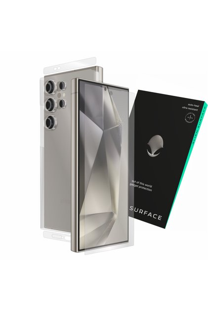 Folie regenerabila ecran transparent si spate mat pentru Samsung Galaxy S24 Ultra