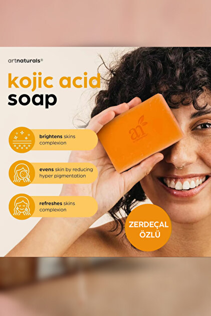 VERANT Kojik Asit Sabunu (Zerdeçal Ve Kojik Asit) Leke ve