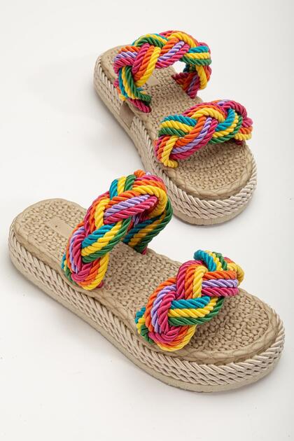 Suins Duccia Women's Rope Slippers String Slippers
