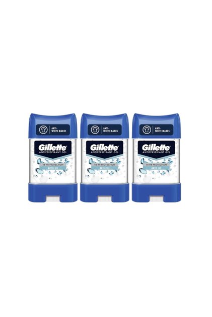 Set 3 x Gillette Artic Ice Deodorant Stick Clear 70ml
