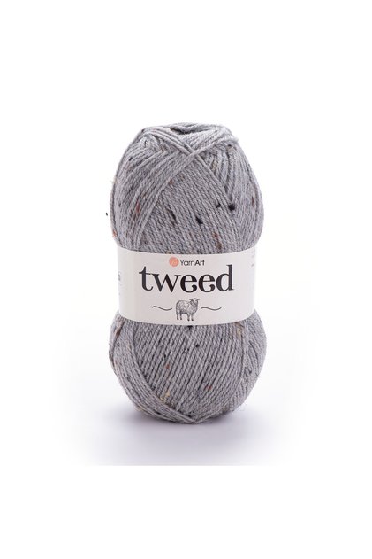 Tweed - Kırçıllı El Örgü Ipi Gri-226