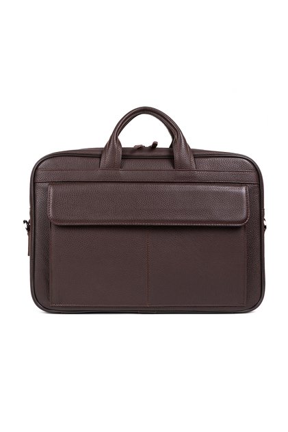 Genuine Leather Briefcase with Laptop Compartment 16" & 17"