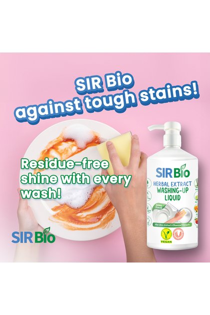 Detergent pentru vase Sir Bio - 1000 ml