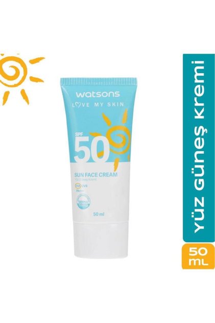 Sun Yüz Kremi Spf50 50Ml