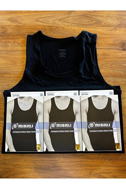 Pure Comfort Compact Cotton Men's Singlet 3 Pack